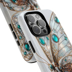 Butterfly Gem Phone Case — Steampunk Teal Jewel iPhone Case