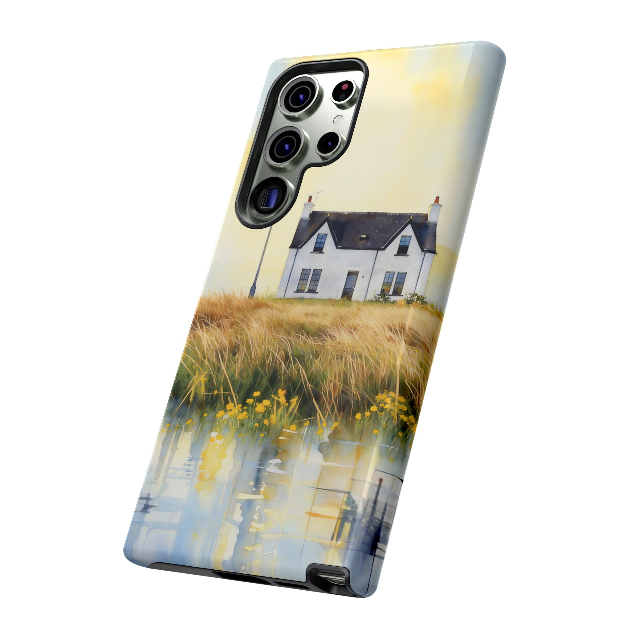 Scottish Highlands Samsung Galaxy Phone Case | Isle of Skye Hill Cottage