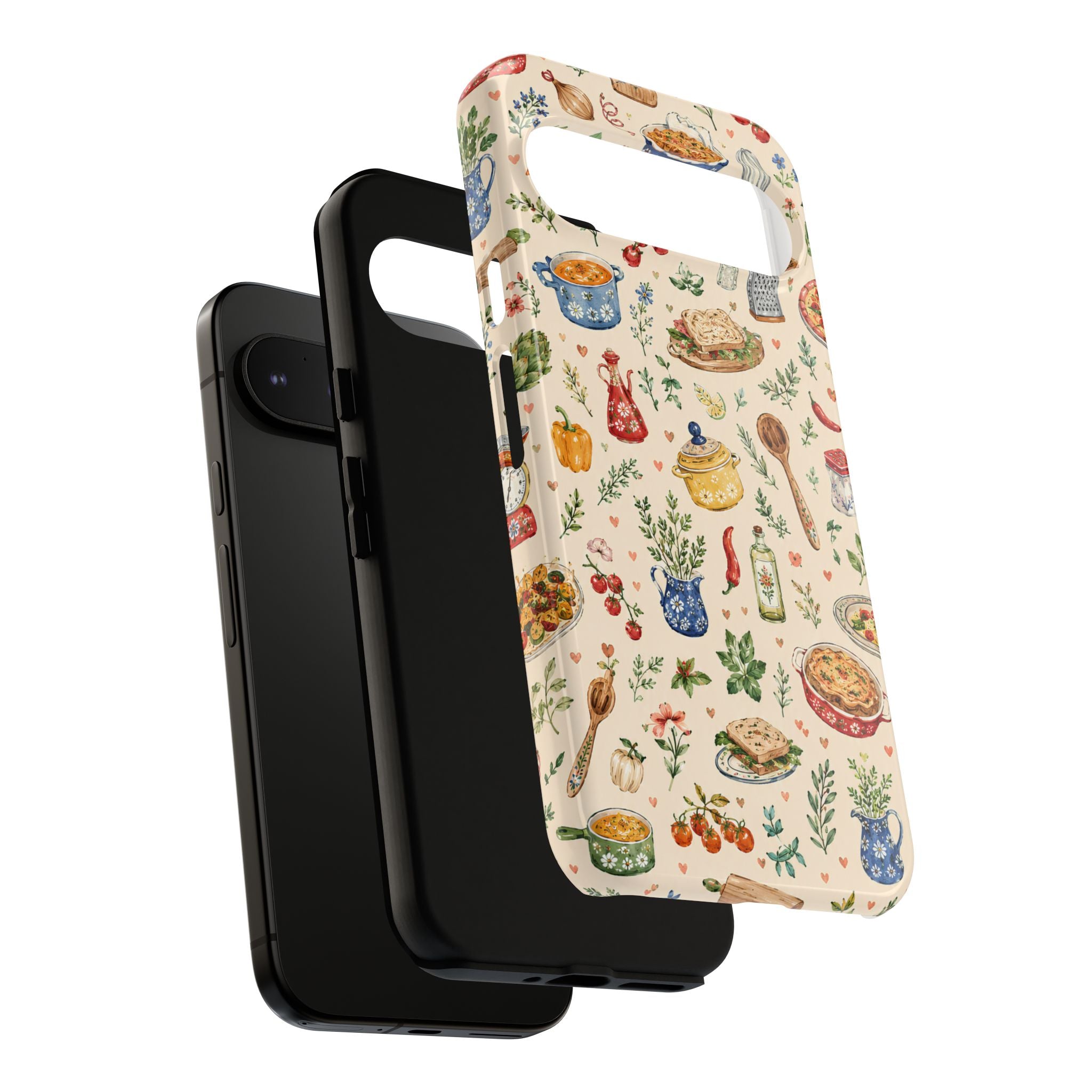 Kitchen Pattern Tough Google Pixel Phone Case