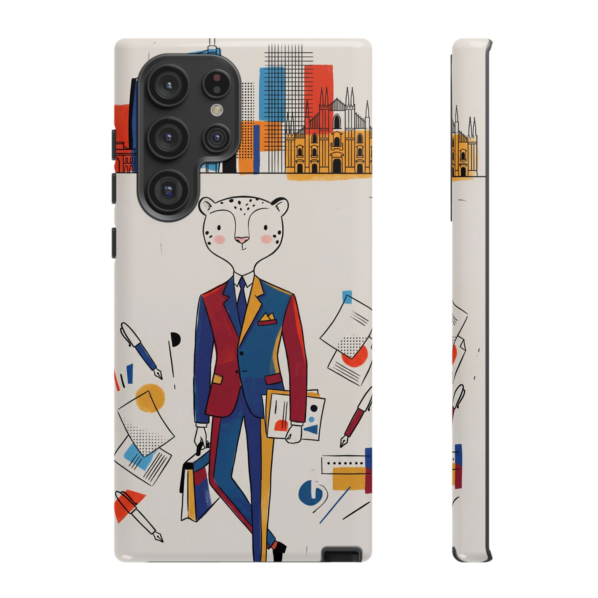 Leopard Executive Samsung Galaxy Phone Case