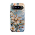 Luna Moth Google Pixel Phone Case | Cherry Blossom Phone Case