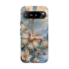 Luna Moth Google Pixel Phone Case | Cherry Blossom Phone Case