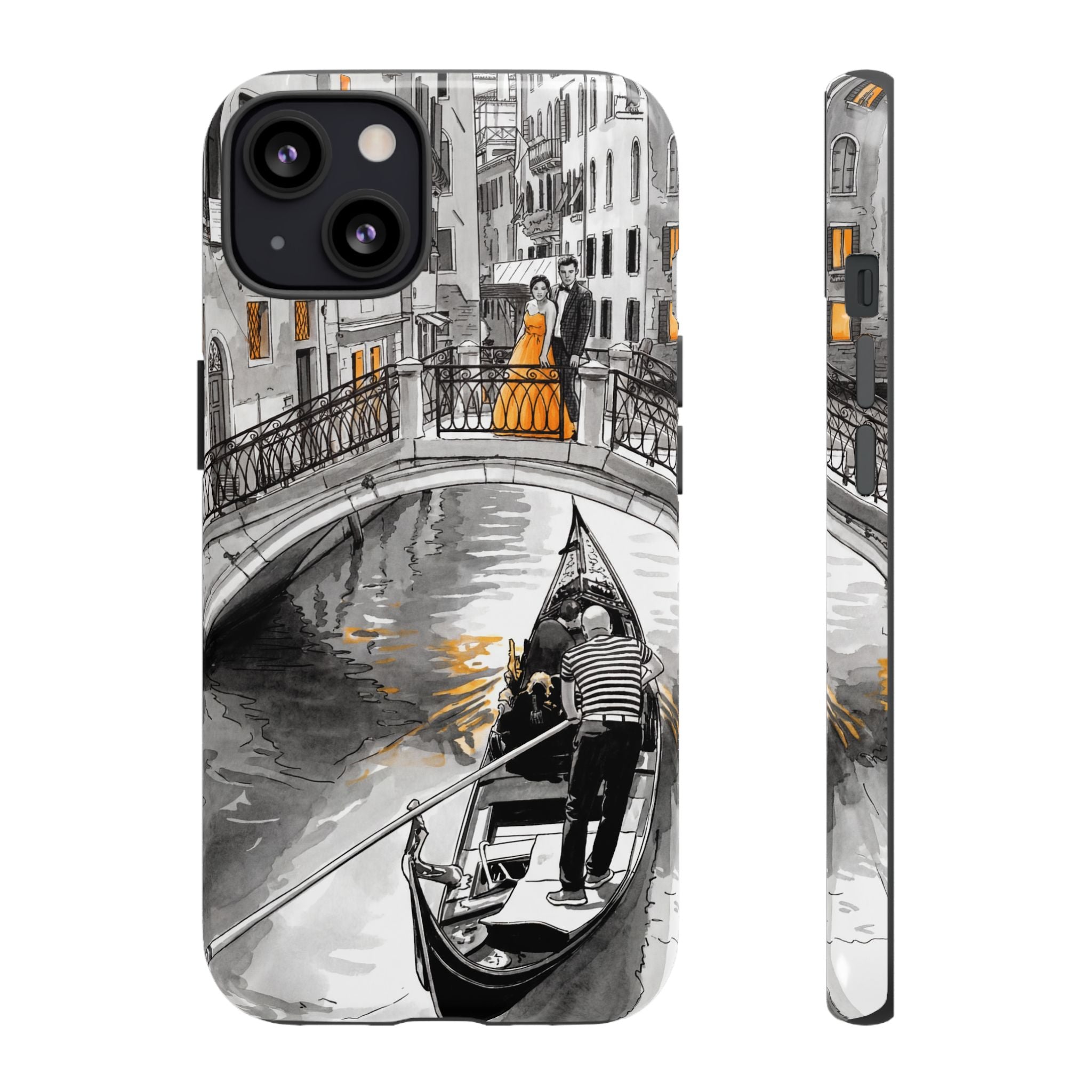 Venice Gondola iPhone Case | Romantic Canal Scene Protective Case