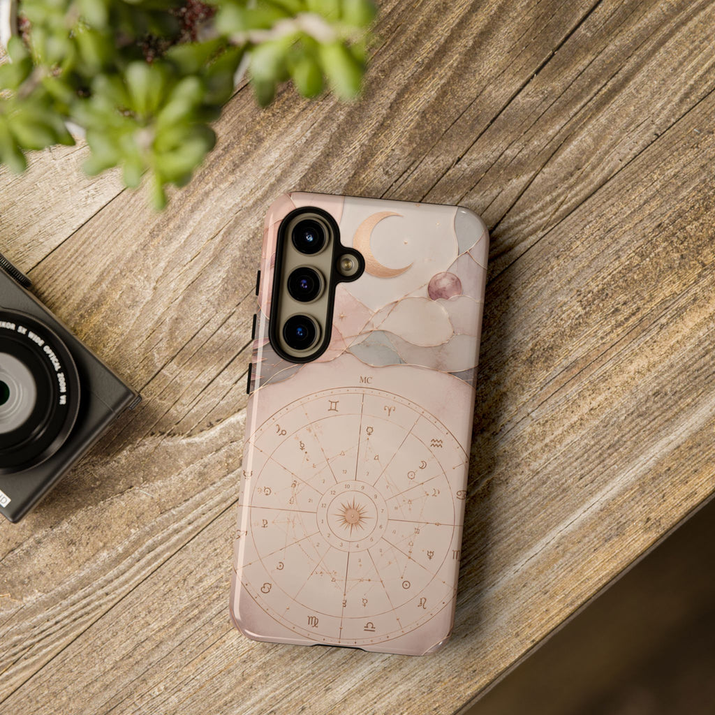 Zodiac Wheel Samsung Galaxy Phone Case | Astrological Constellation Phone Case