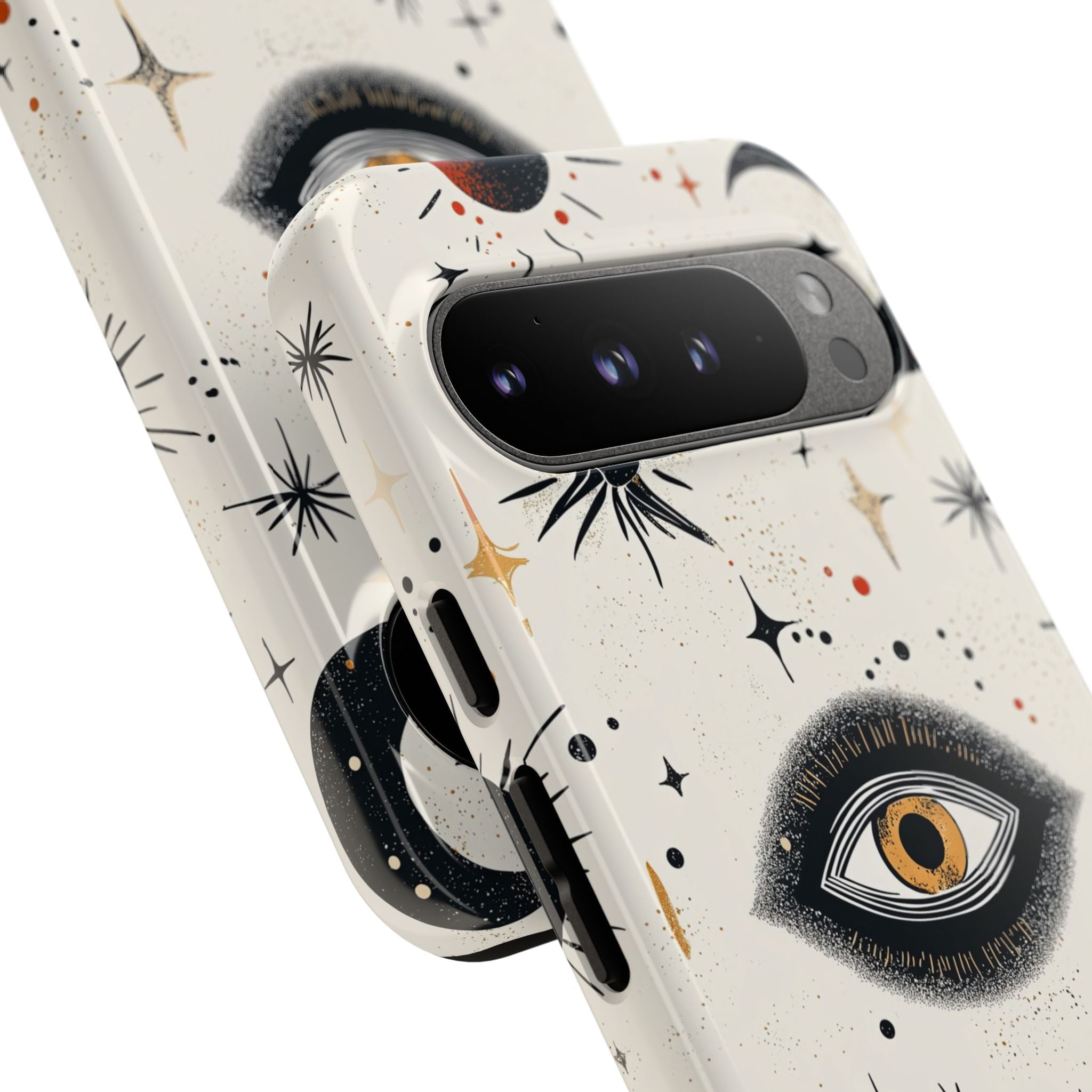 Mystic Eye Google Pixel Case | Celestial Moon & Star