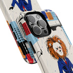 Lion Gentleman iPhone Case | Dapper Lion in City Rain