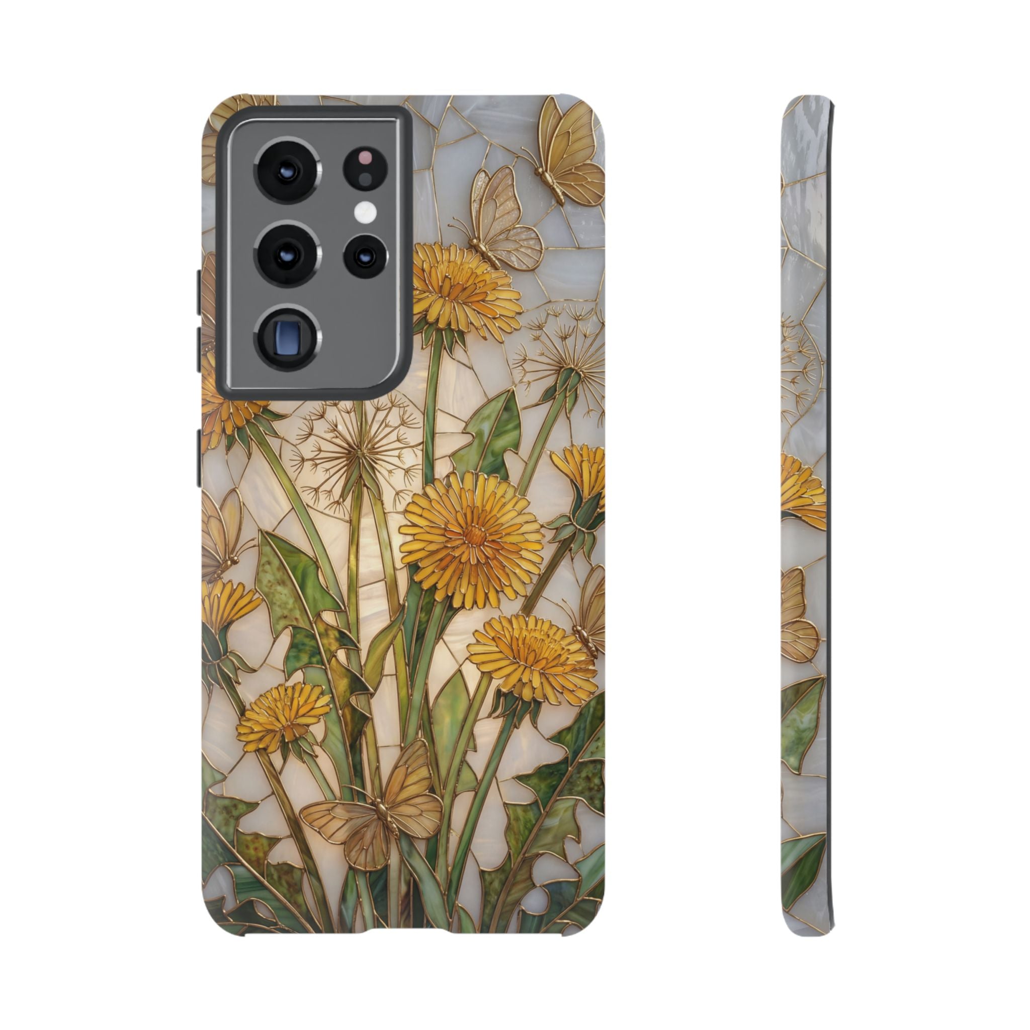 Dandelion Bouquet Tough Samsung Galaxy Case — Floral Botanical Protective Cover