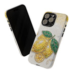 Luxe Lemon Jewel iPhone Case