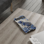 Asian Zodiac Rat Google Pixel Phone Case | Blue & White Porcelain Art Slim Protective iPhone Case | Year of the Rat Gift