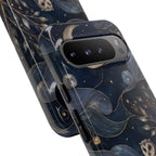 Barn Owl Google Pixel Phone Case | Midnight Forest Art Cover