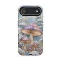 Iridescent Mushroom Illustration iPhone Case | Protective Hard Case