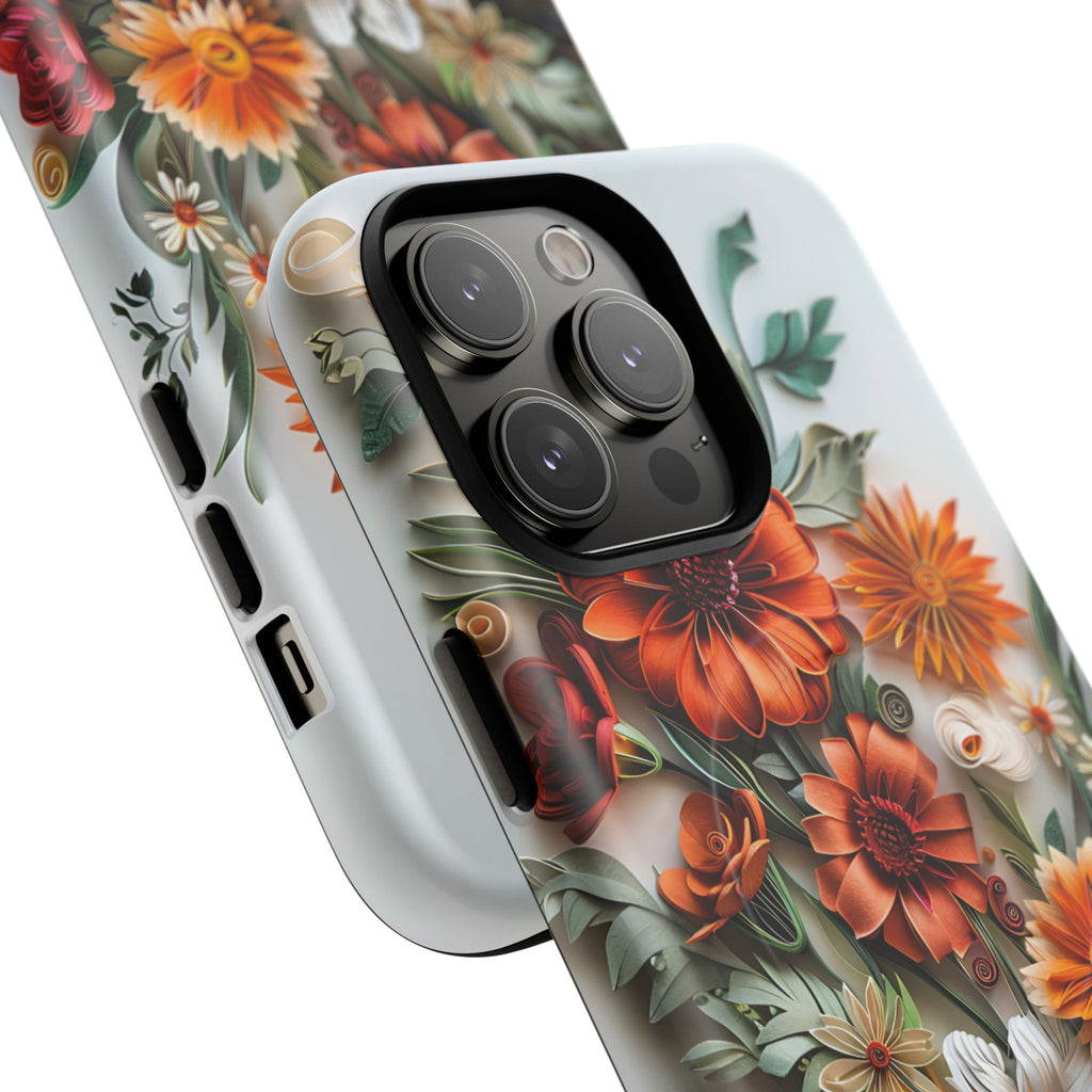 Floral Autumn Bouquet Tough MagSafe Phone Case