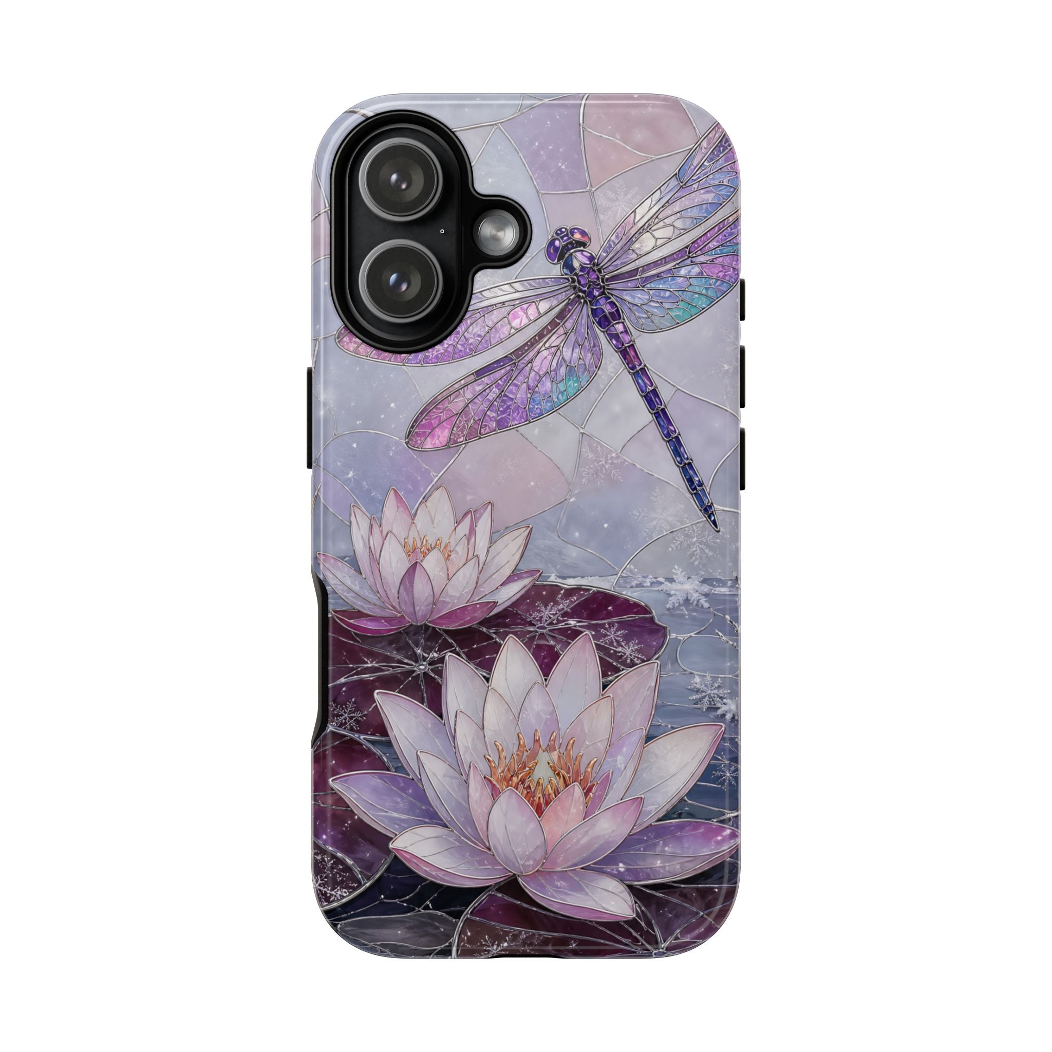 Dragonfly iPhone Case | Lotus Flower iPhone Case