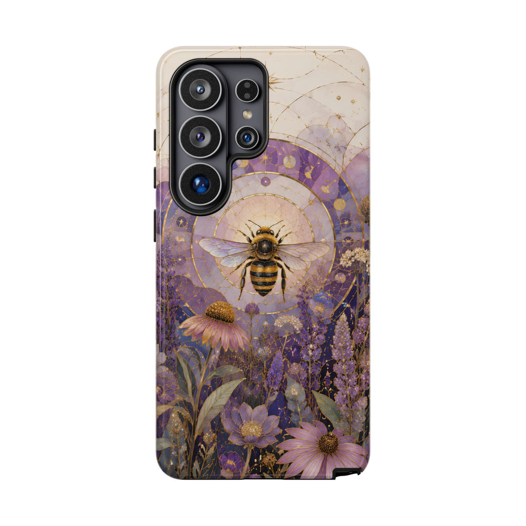 Honey Bee Samsung Galaxy Phone Case | Botanical Bee Phone Case
