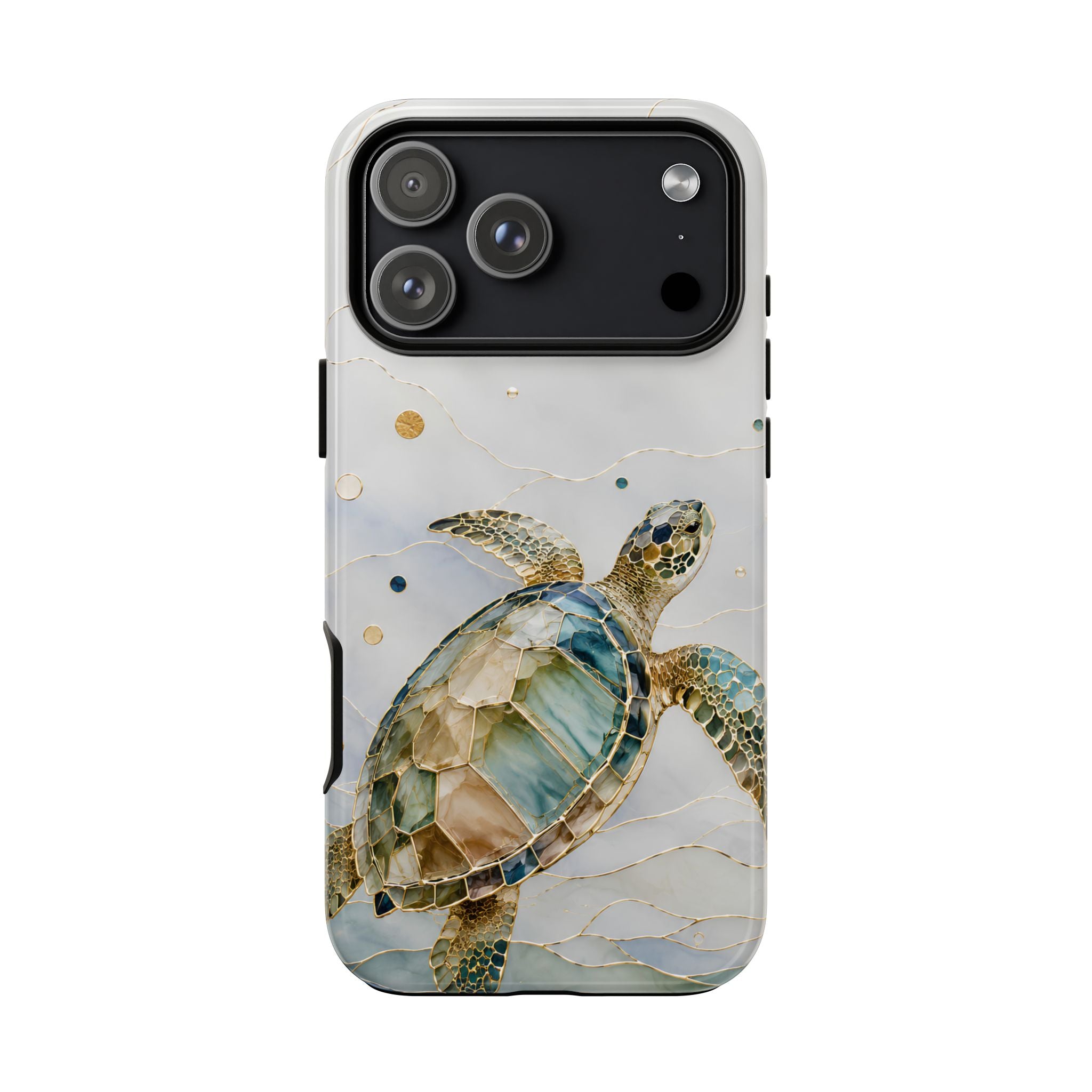 Sea Turtle Phone Case | Stained Glass Turtle iPhone Case