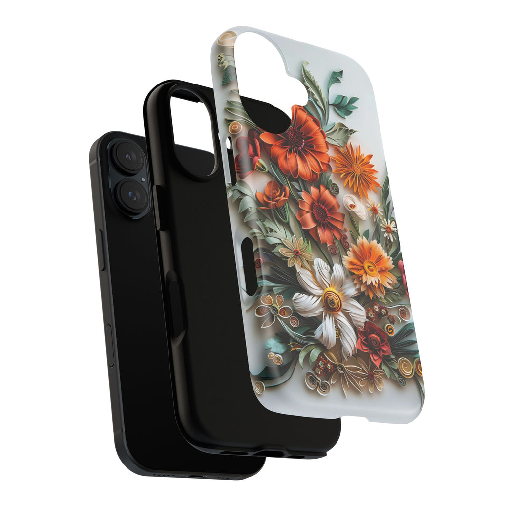 Floral Autumn Bouquet Tough MagSafe Phone Case