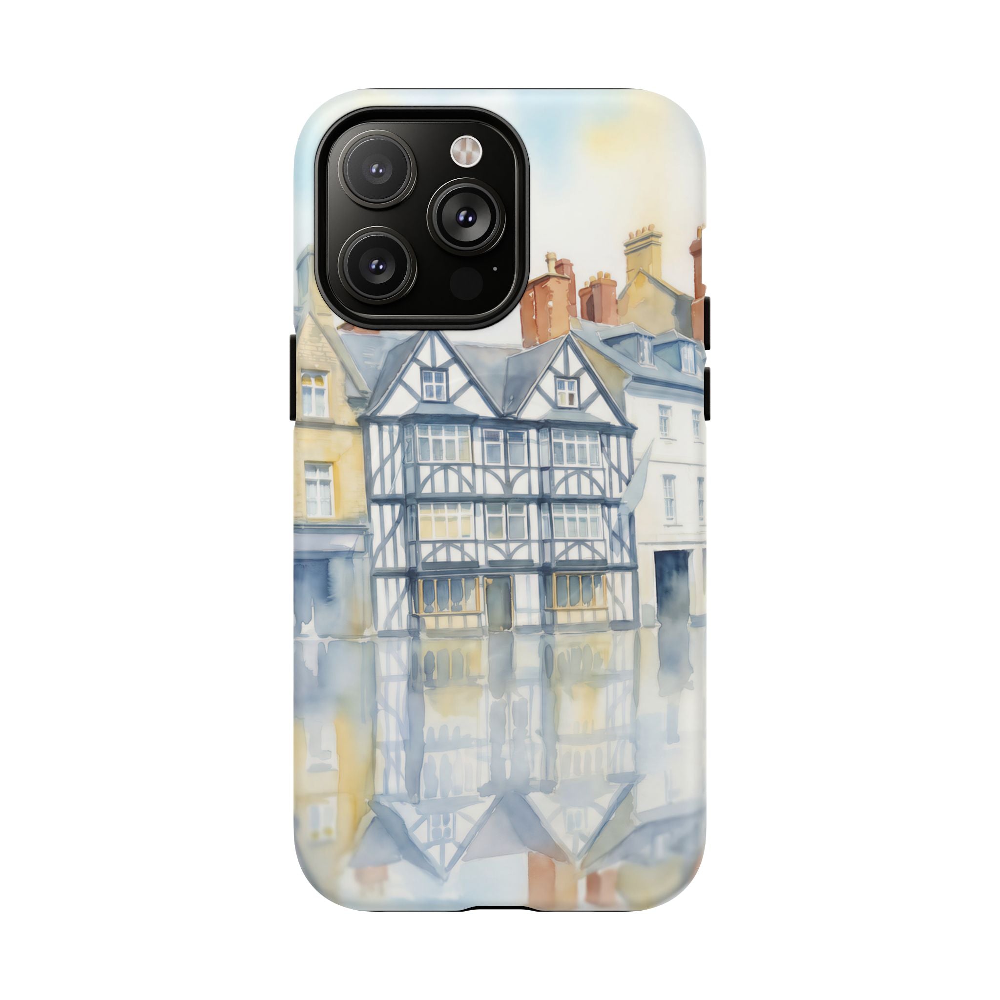 English Tudor Building Aesthetic MagSafe iPhone Case
