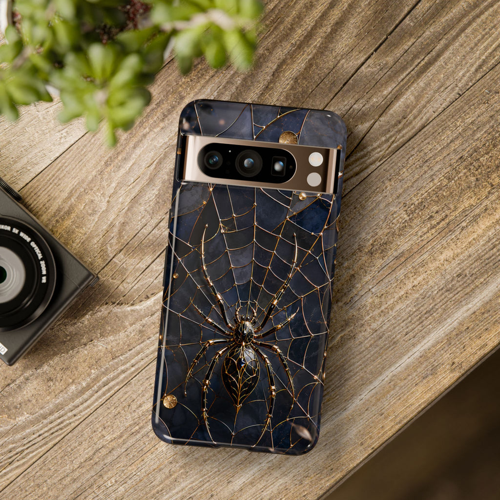 Gothic Spiderweb Google Pixel Phone Case | Dark Academia Cover