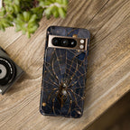 Gothic Spiderweb Google Pixel Phone Case | Dark Academia Cover