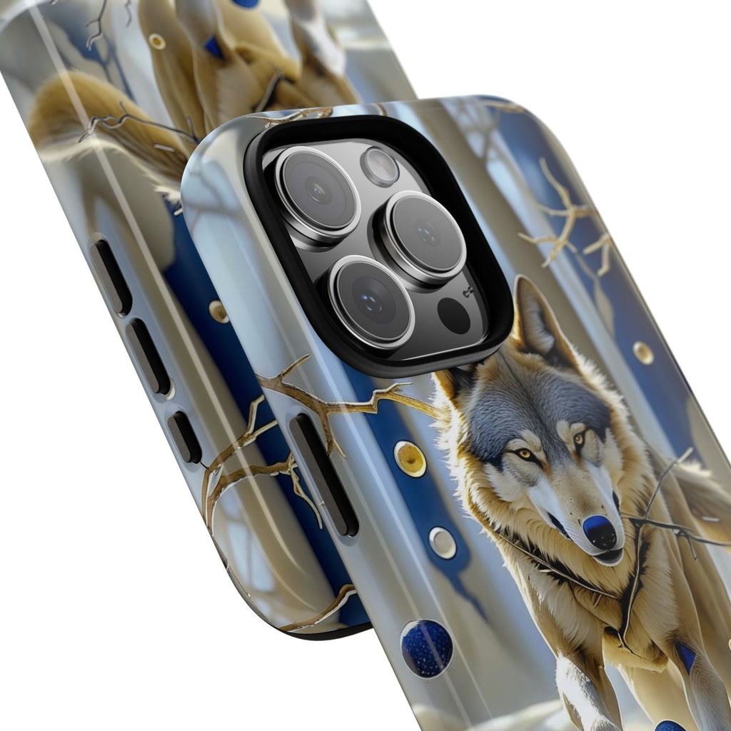 Wolf in Snow iPhone Case — Rugged Wildlife