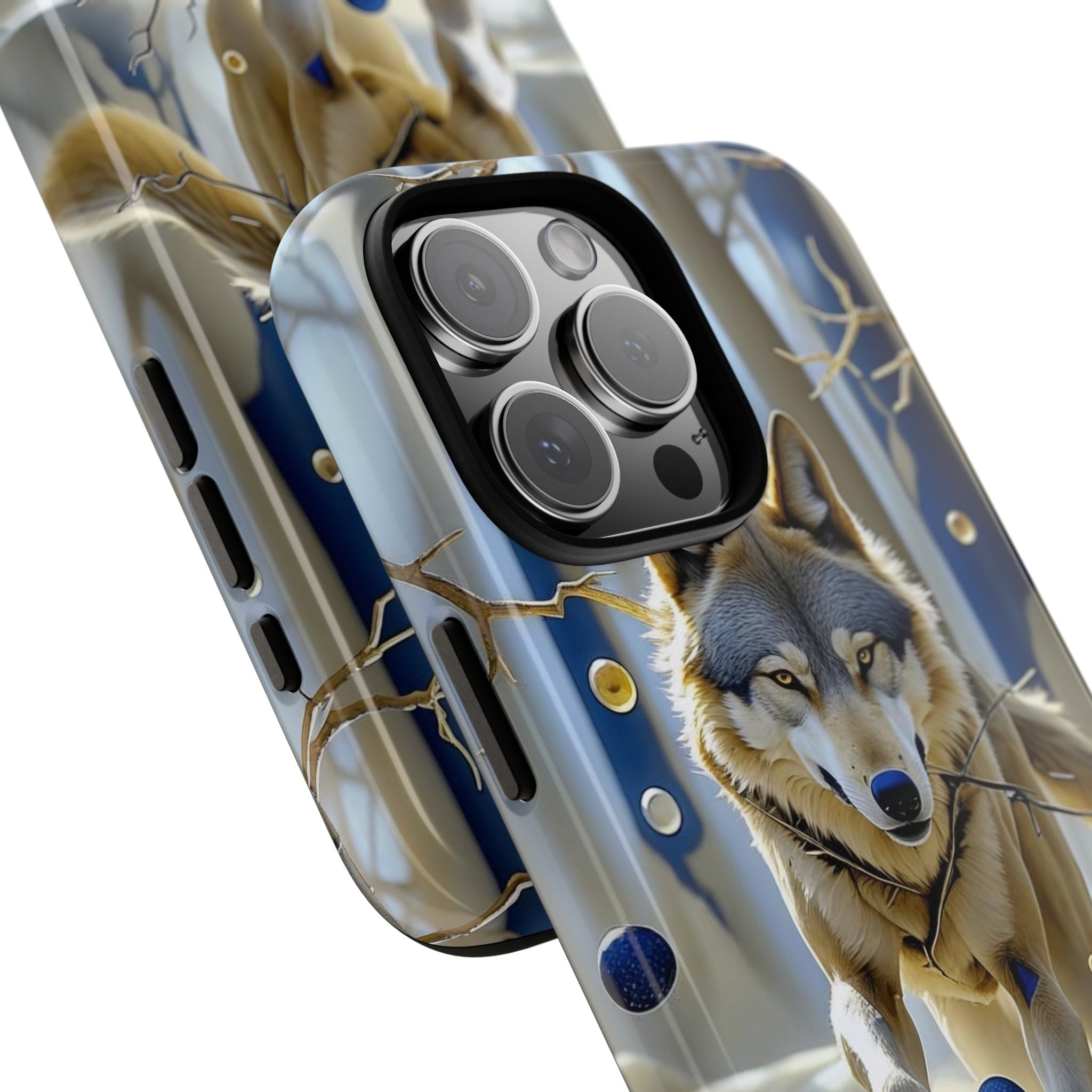 Wolf in Snow iPhone Case — Rugged Wildlife