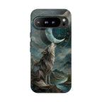 Wolf Moon Google Pixel Phone Case | Celestial Wolf Phone Case