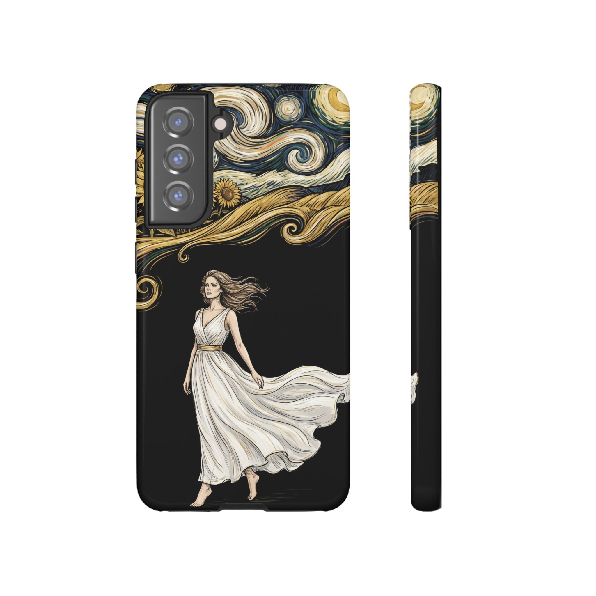 Grecian Muse Samsung Galaxy Phone Case | Artistic Goddess Protective Case