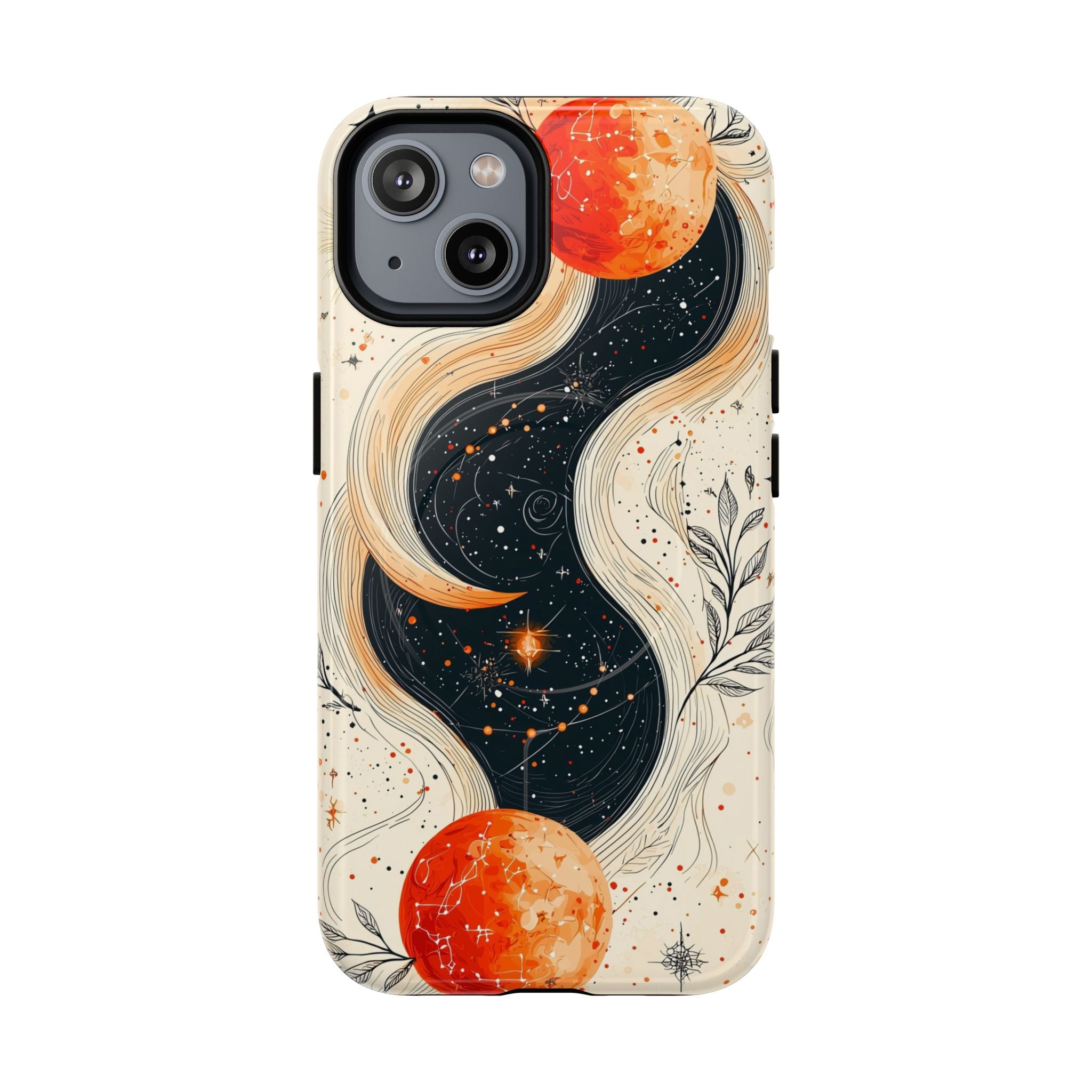 Custodia Astrology Galaxy MagSafe per iPhone | Red Moon Celestial