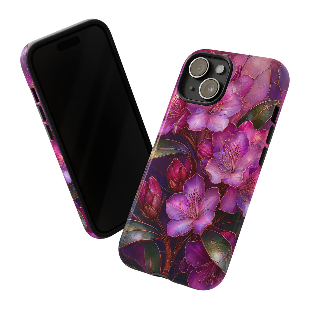 Purple Floral iPhone Case | Dark Botanical iPhone Case