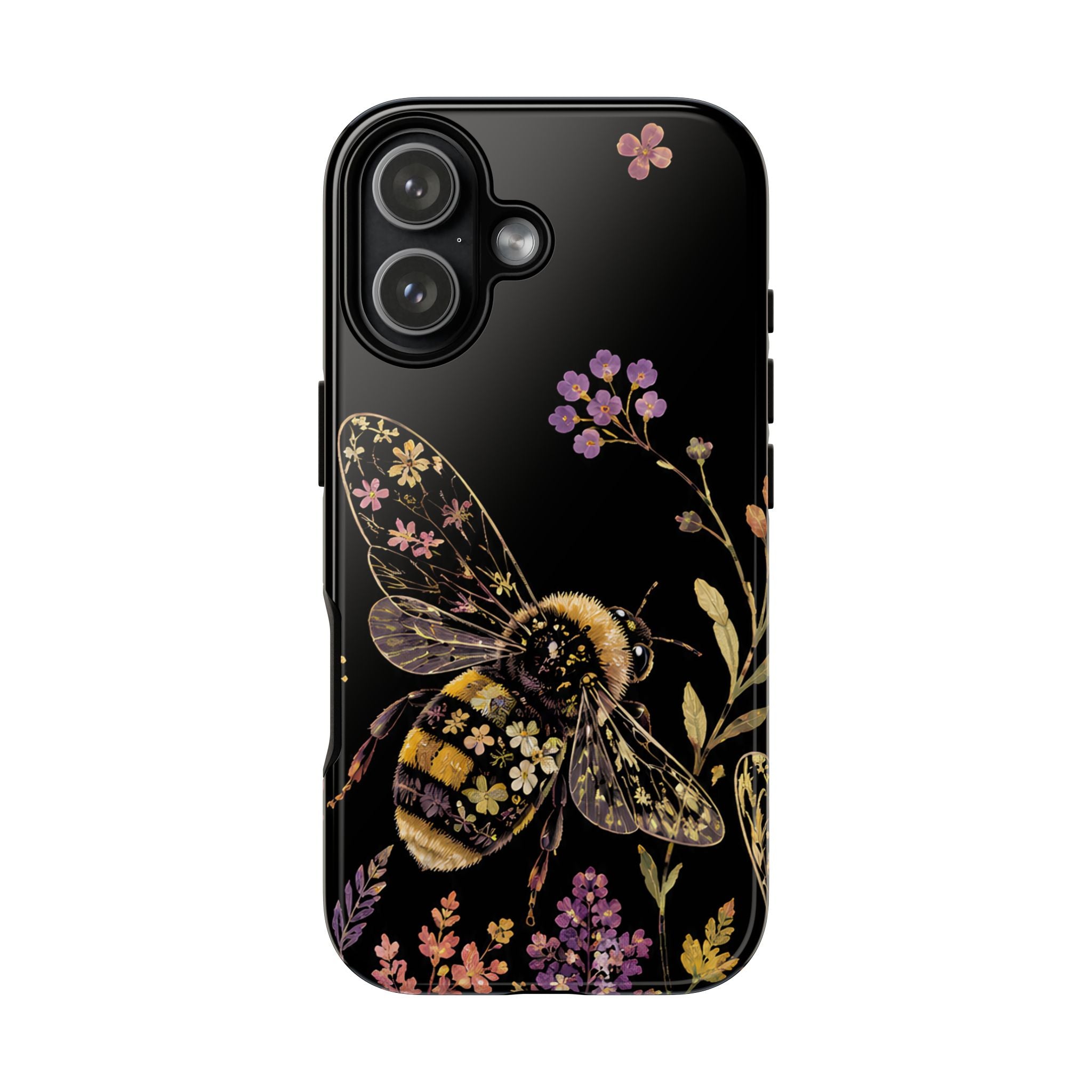 Vintage Bee Floral iPhone Case