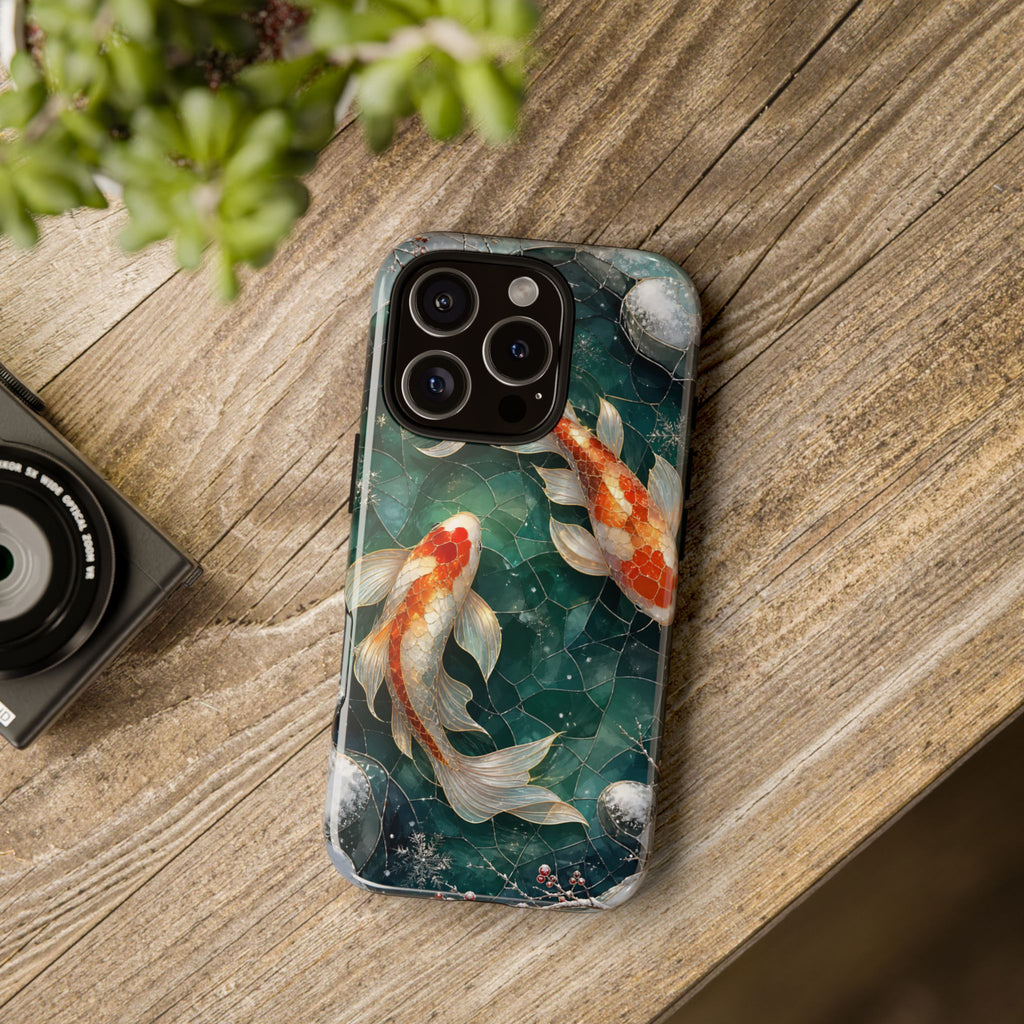 Koi Fish iPhone Case | Japanese Pond iPhone Case