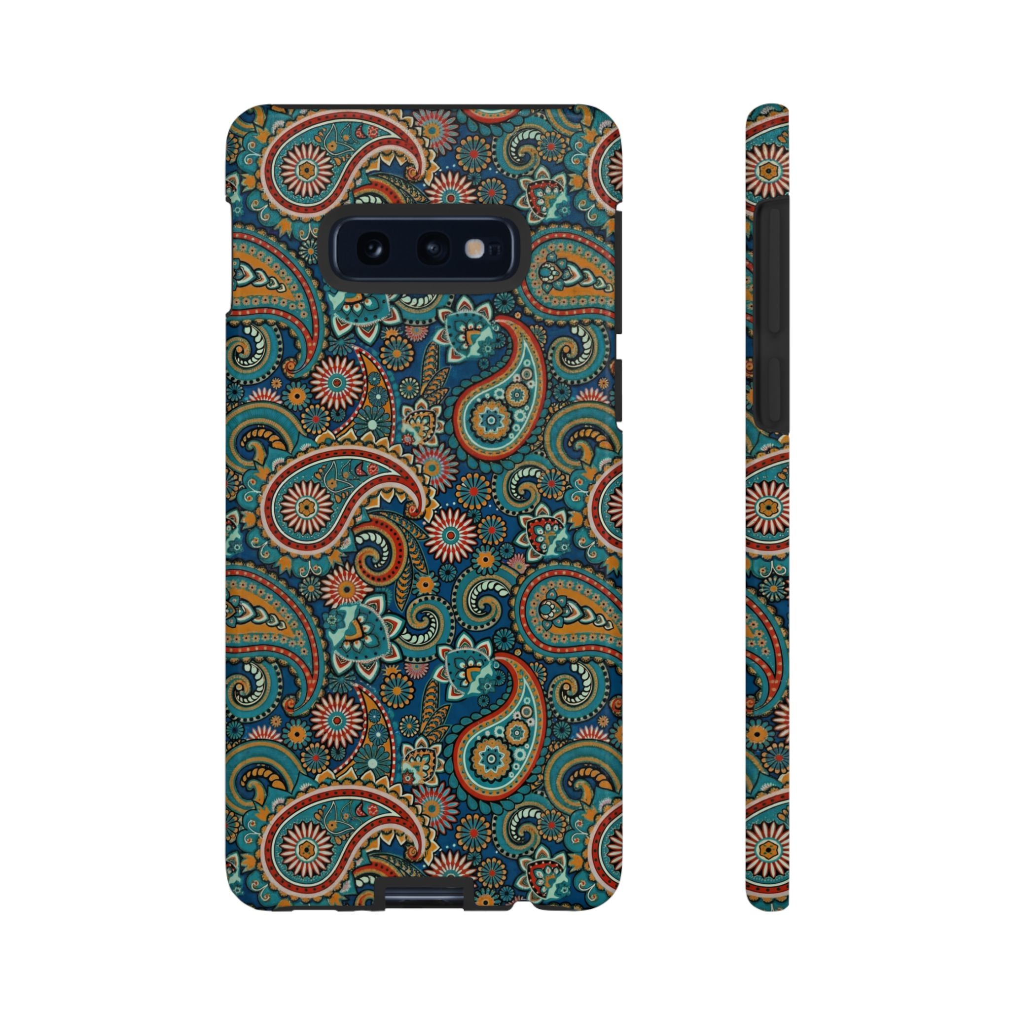 Batik Vibrant Paisley Protective Tough Samsung Galaxy Case