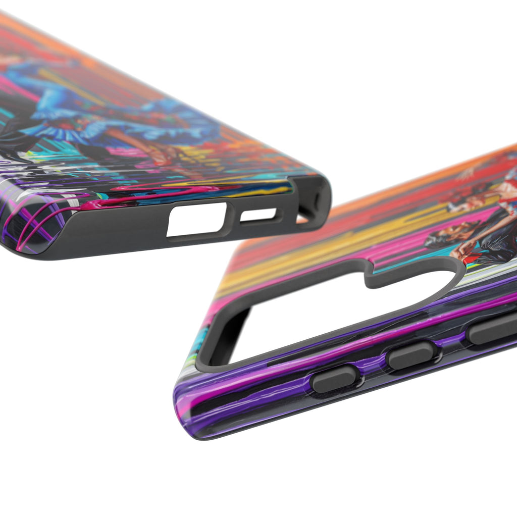 Colorful Tango Samsung Galaxy Phone Case | Vibrant Dancing Couple Art Protection