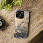 Moonlit Wildflower iPhone Case | Firefly Meadow Art Cover