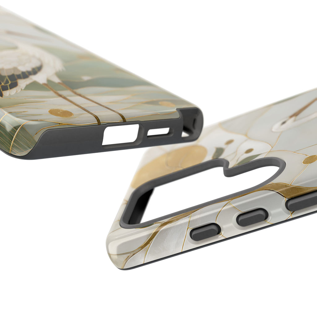 Heron Samsung Galaxy Phone Case | Coastal Bird Phone Case