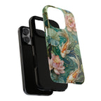 Koi Fish iPhone Case | Lotus Pond Art Cover