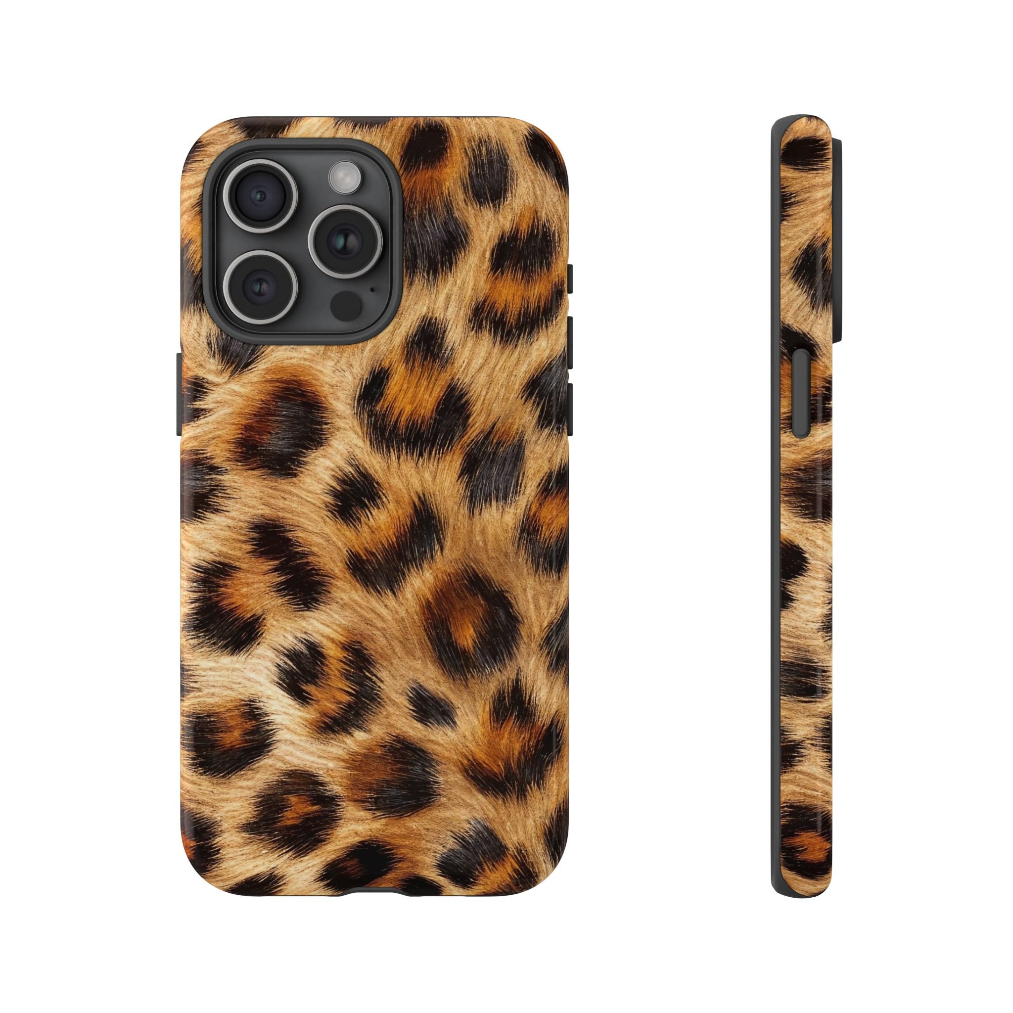 Stylish Leopard Print Tough iPhone Case