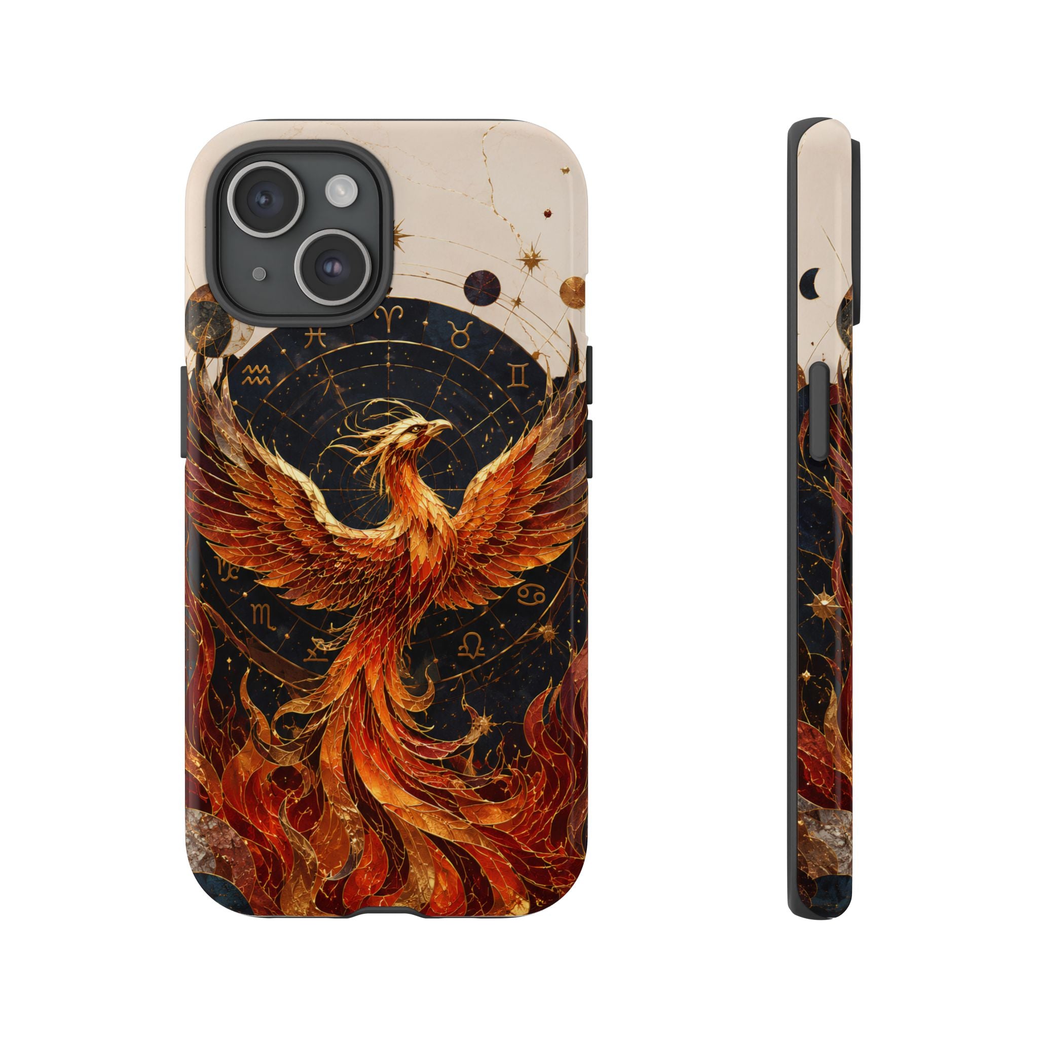Phoenix iPhone Case | Celestial Fire Bird Case
