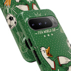 Soccer Duck Google Pixel Phone Case | Funny Sports Mascot Cover