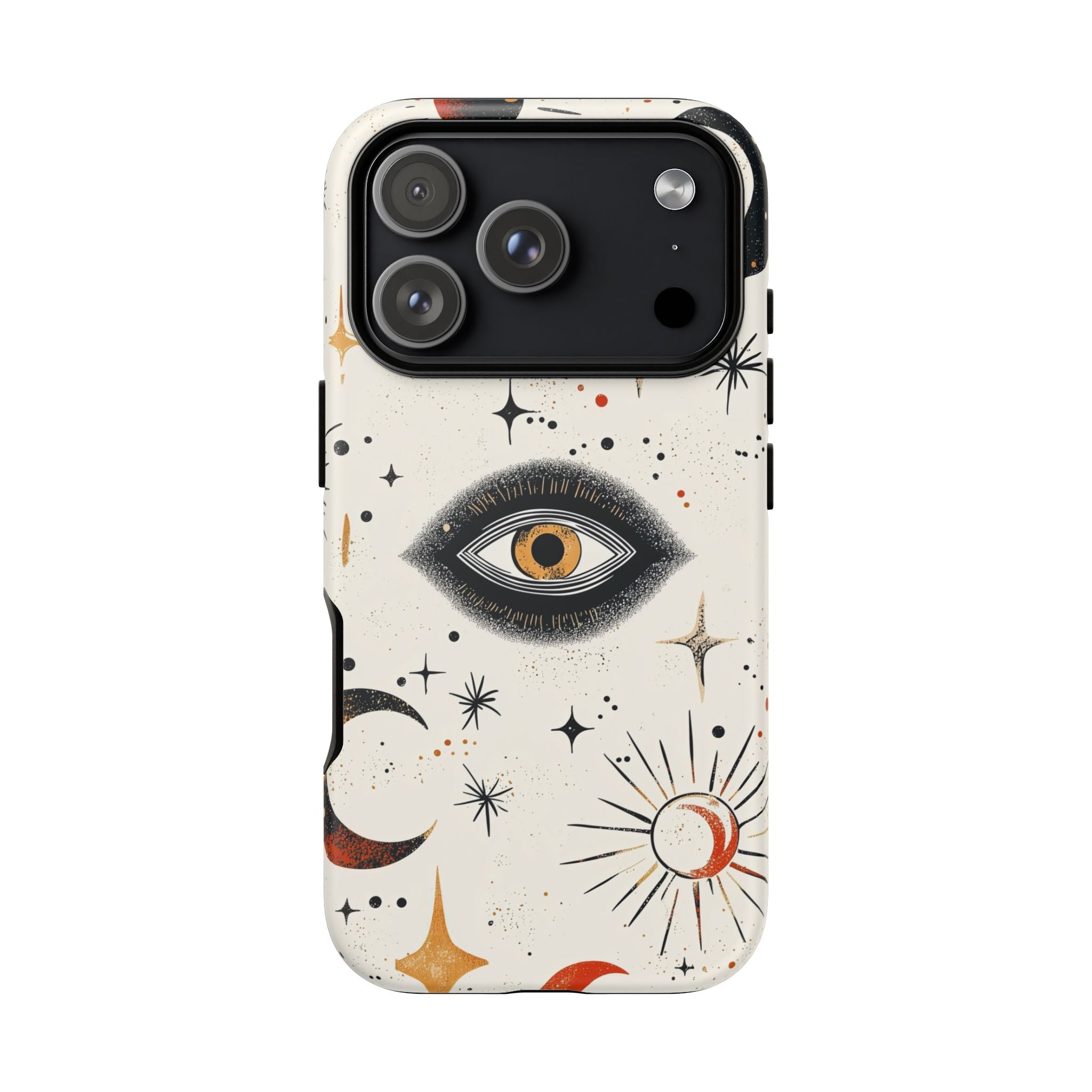 Mystic Eye iPhone Case | Celestial Moon & Star