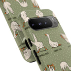 Yoga Goose Google Pixel Phone Case | Funny Goose Yoga Cover