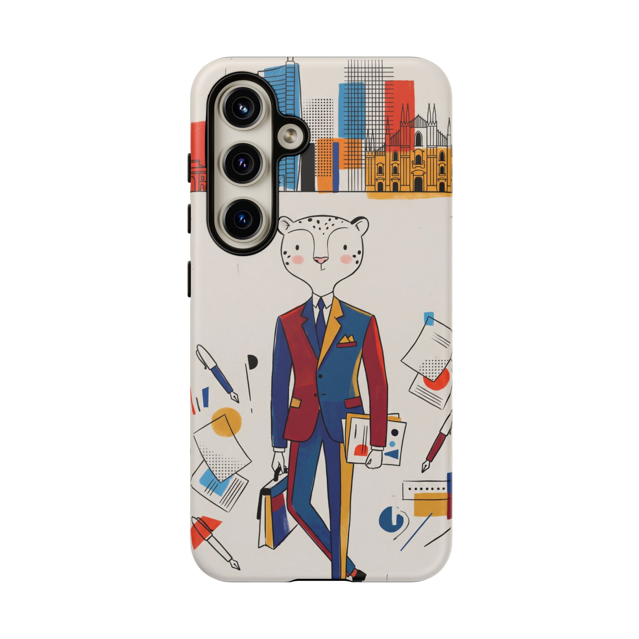 Leopard Executive Samsung Galaxy Phone Case