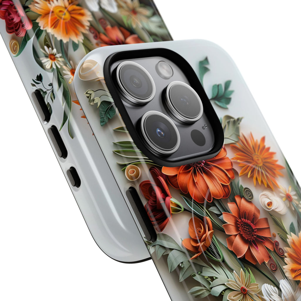 Floral Autumn Bouquet Tough MagSafe Phone Case