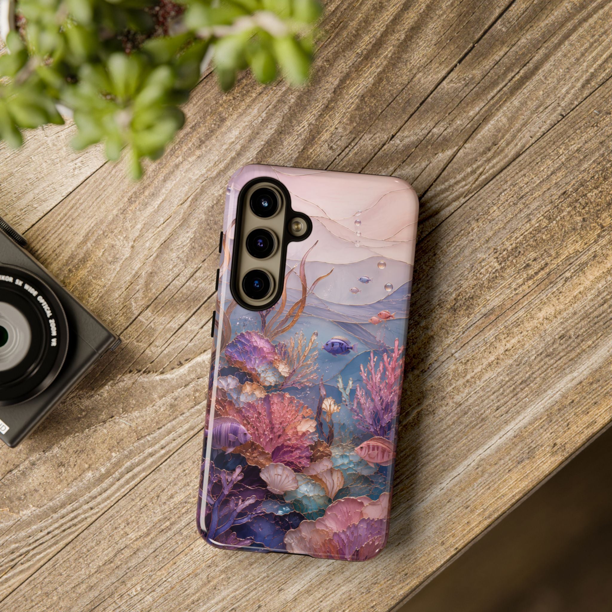 Ocean Reef Samsung Galaxy Phone Case | Coastal Sea Life Phone Case