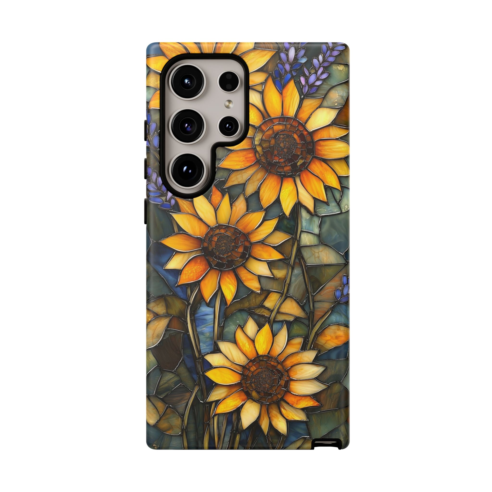 Sunflower Stained Glass Samsung Galaxy Case