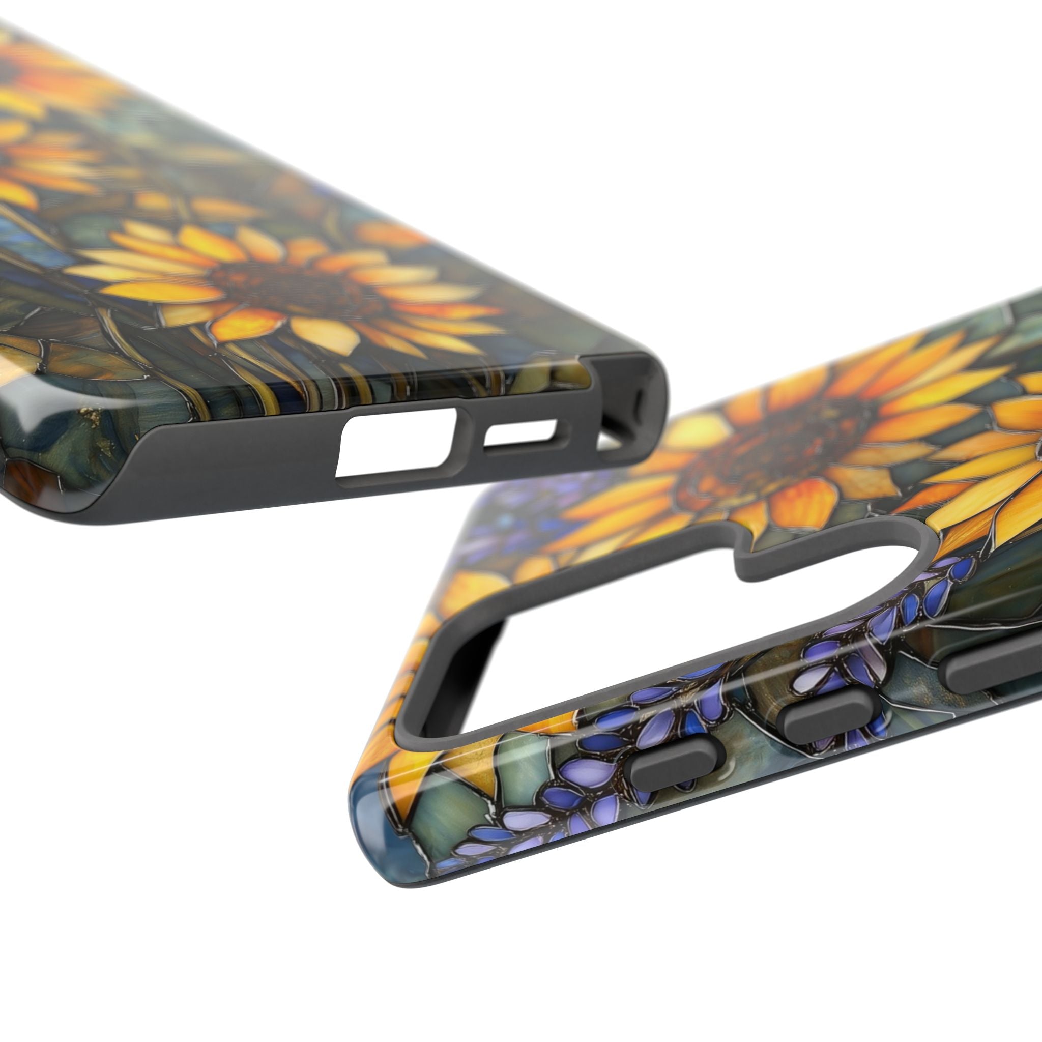 Sunflower Stained Glass Samsung Galaxy Case