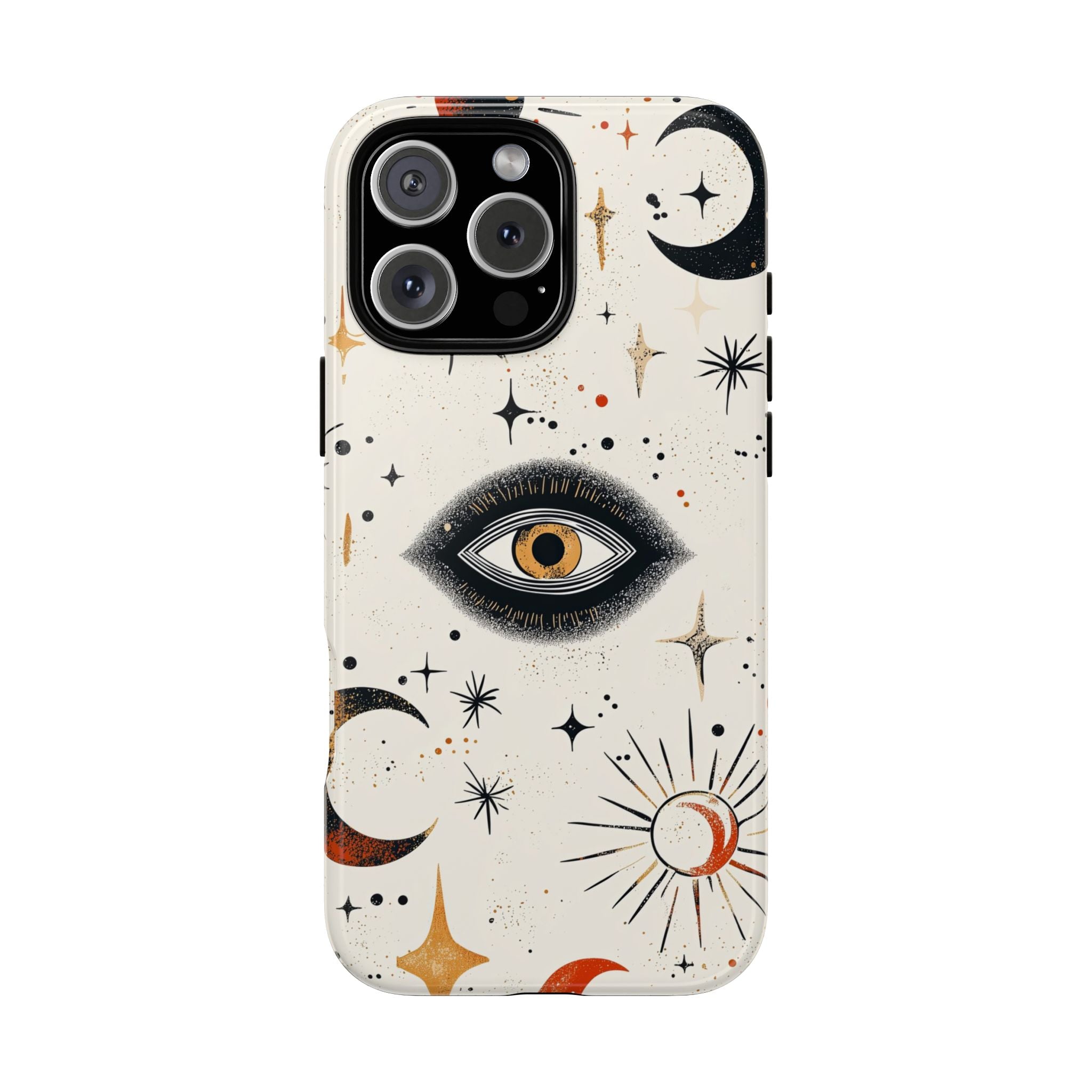 Mystic Eye iPhone Case | Celestial Moon & Star