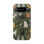 Woodland Animals Phone Case | Forest Creature Art Cover