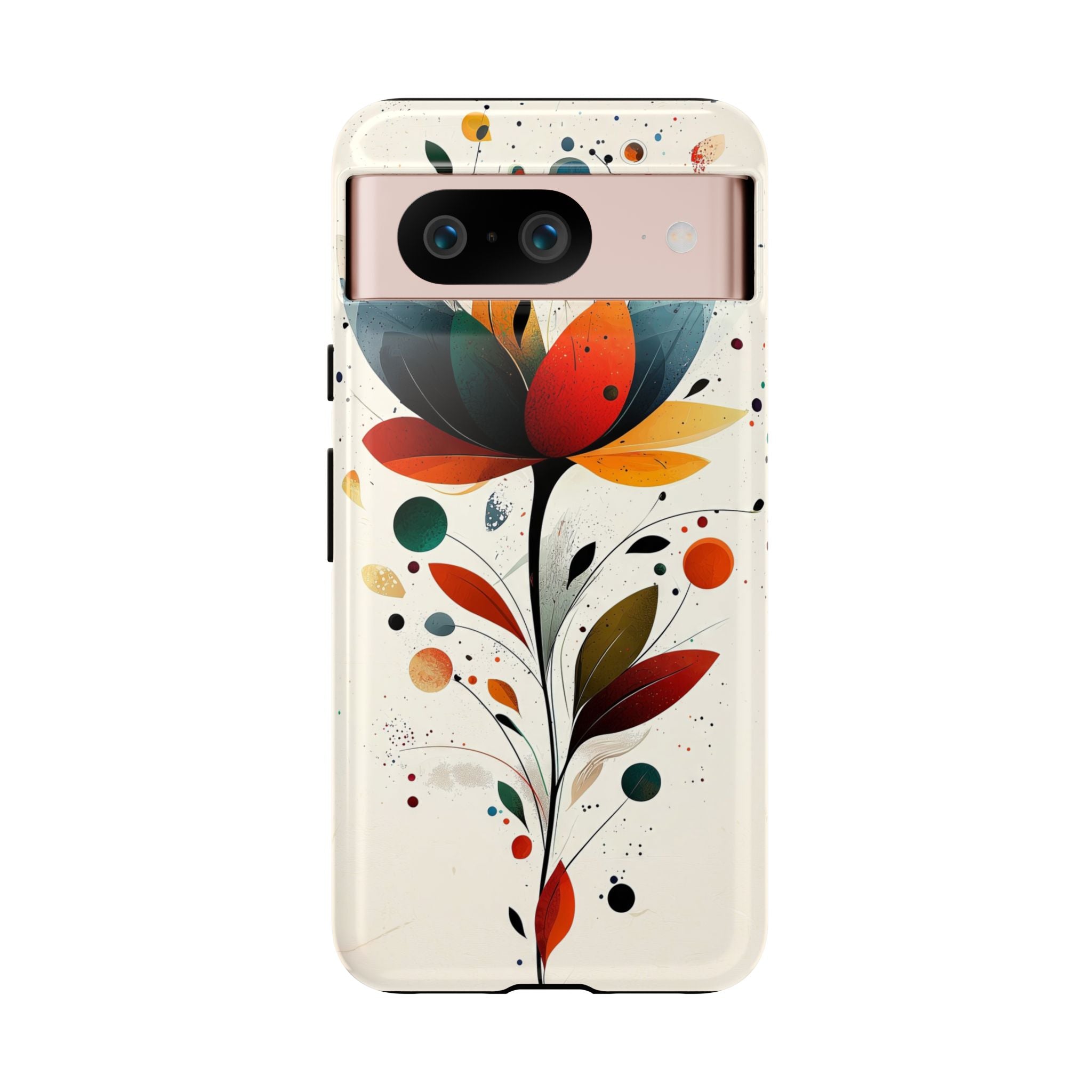 Floral Abstract Google Pixel Case | Colourful Botanical Art