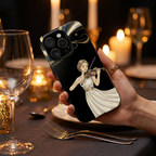 Violinist MagSafe iPhone Case | Elegant Classical Musicist Design